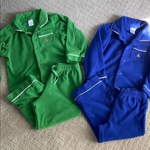 GAP cozy fleece pajama sets